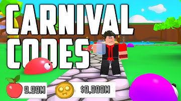CARNIVAL UPDATE MYTHICAL CODES IN ROBLOX BLOB SIMULATOR