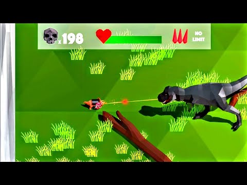 Viņi izmanto ieročus un atriebjas!  - Revenge of the Triceratops GamePlay 🎮📱 🇱🇻