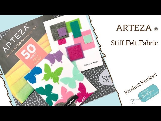 ARTEZA Product Review, Stiff Felt Fabric