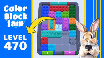 Color Block Jam Level 470 Solution Walkthrough