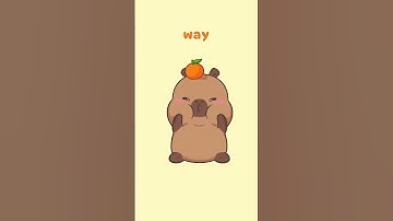 We’re meant to be #animated #animation #capybara #animals #capyfun #anime #pov #viral #kawaii #cute