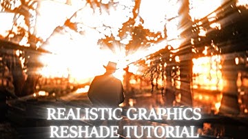 How to get RDR2 with REALISTIC graphics | NO FPS LOSS | Reshade download tutorial