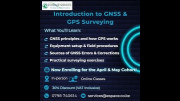 Introduction to GNSS & GPS Surveying