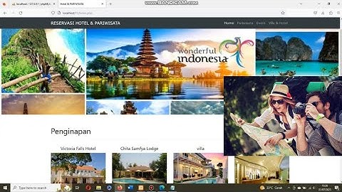 reservasi hotel dan pariwisata berbasis web-PHP & MySQL