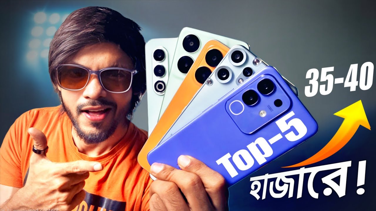 ৩৫ থেকে ৪০ হাজারে যে ৫টি ফোন কিনতে পারেন ।। TOP-5 Smartphones Around 35k ( June-26)