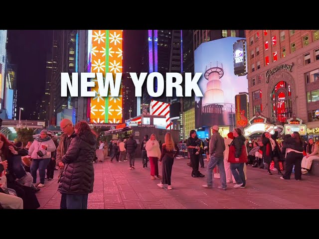 New York City LIVE Manhattan on Sunday Evening (January 26