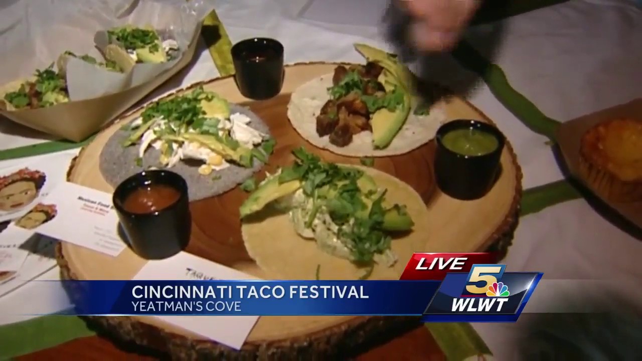 Cincinnati Taco Festival brings fiesta to Yeatman's Cove Saturday YouTube