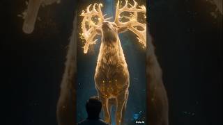 A 1000× GIANT GOLDEN STAG Appeared! #shorts #aivideo