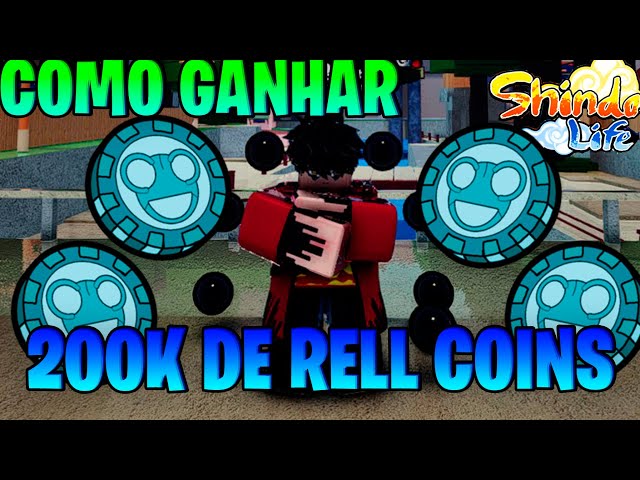 COM O QUE GASTAR O MEGA CÓDIGO DE 190K DE RELL COINS, O QUE FAZER