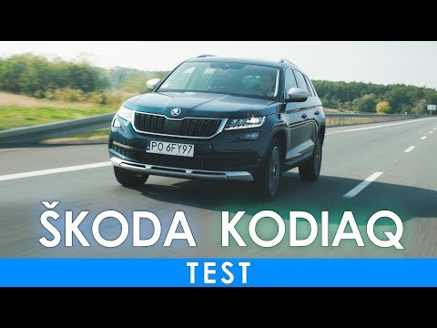 Skoda Kodiaq Scout 2.0 TDI 190 KM 4x4 - test, jazda próbna prezentacja systemów Škoda Connect