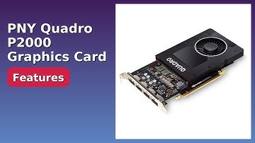 REVIEW (2025): PNY Quadro P2000 Graphics Card. Features.