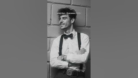 Kidd Keo - Dracukeo (1930) 🧛🏼🎩  #iacover #mememusic #musicavieja