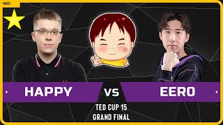 WC3 - TeD Cup 15 - GRAND FINAL: [UD] Happy vs Eer0 [UD]