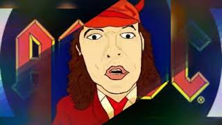 🤘AC⚡DC🤟 🎸Angust Young🎸 (Cartoon's)🎸