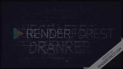 My new Intro thanks to Renderforest.com