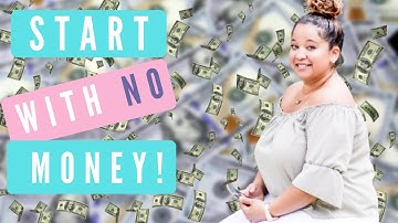 How to START an Event Business with NO MONEY or INVENTORY