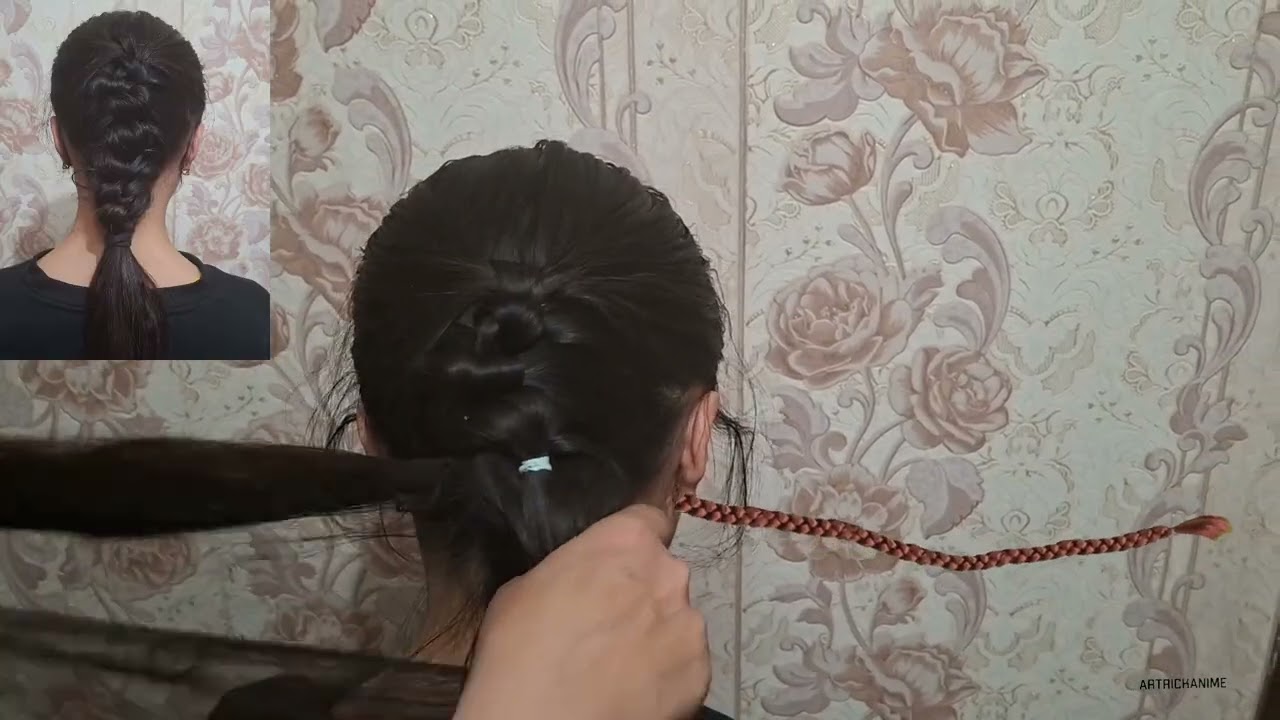 Elegant Bubble Braid Hairstyle | Easy & Beautiful Hair Idea