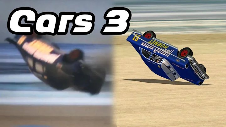 Cars 3 Doc Hudson Crash Reenactment