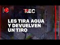 LES TIRA AGUA HIRVIENDO a los LADRONES y DEVUELVEN UN TIRO 🔴REC