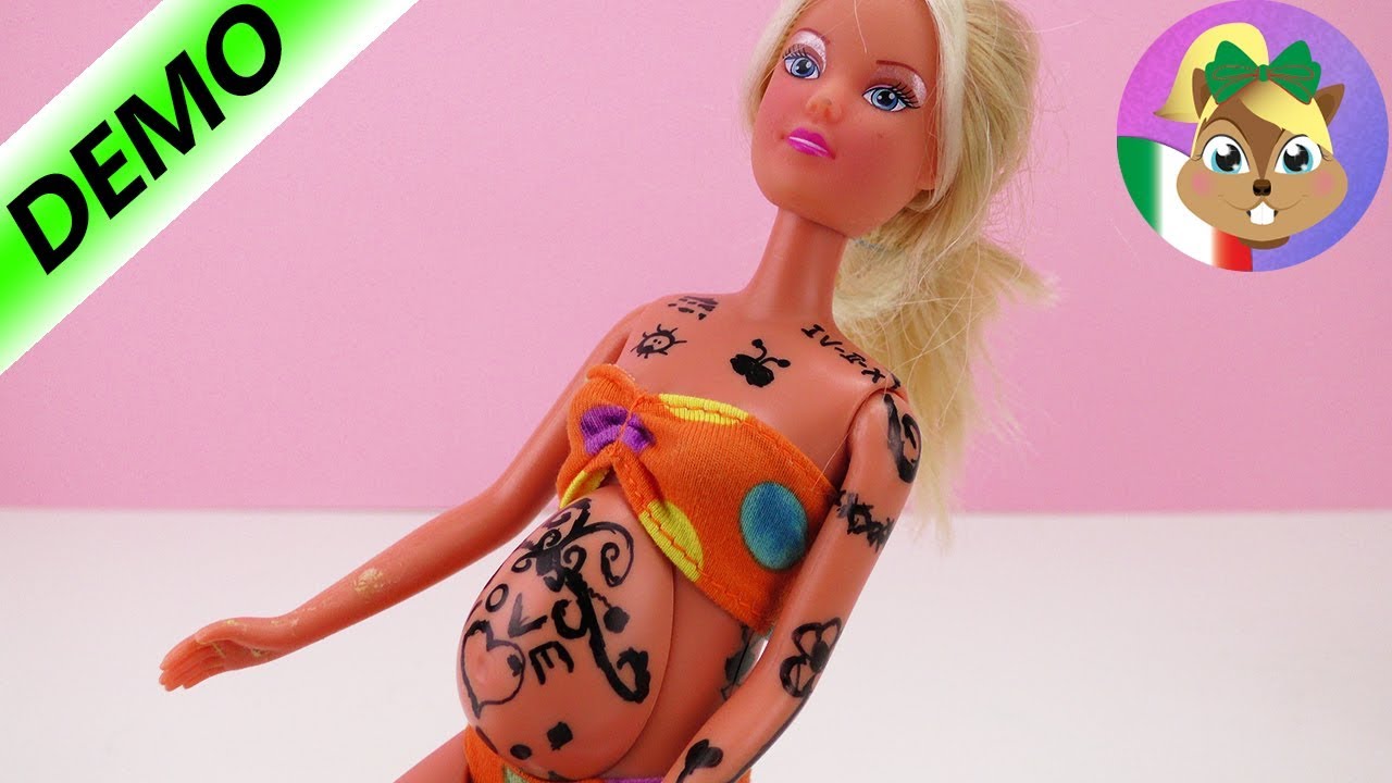 bambola barbie incinta