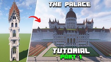 How to build a Palace  -Tutorial Part 1 Foundation & Ground Level