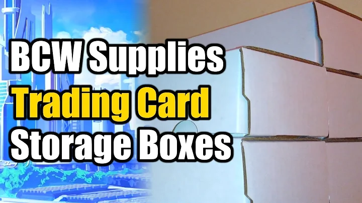 BCW Supplies Trading Card Storage Boxes Review