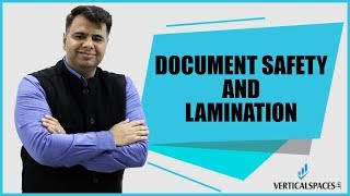 Property Documents Safety and Lamination