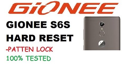 GIONEE S6S PATTEN LOCK SOLUTION HARD RESET EAZY WAY 100% SOLUTION