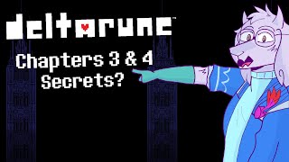 DELTARUNE CHAPTERS 3 & 4 - Finding Secrets? Pt.5 | (Live Stream 6-7-25)
