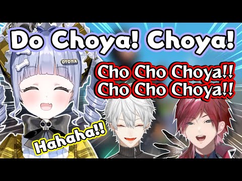 【Vspo/Eng Sub】Kuromu is treated like a baby by Kuzuha and Lauren.
