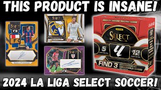 WE GOT A HOT BOX! 2024 Panini Select La Liga Soccer Hobby Box Review!