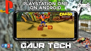 How To Play PlayStation 1 Games On Android Phones Using Epsxe Emulator  | Crash Bandicoot |2017