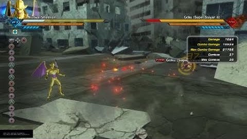 DBXV2 NEW Nuova Shenron freestyle tech combo demonstration  (ADVANCED)