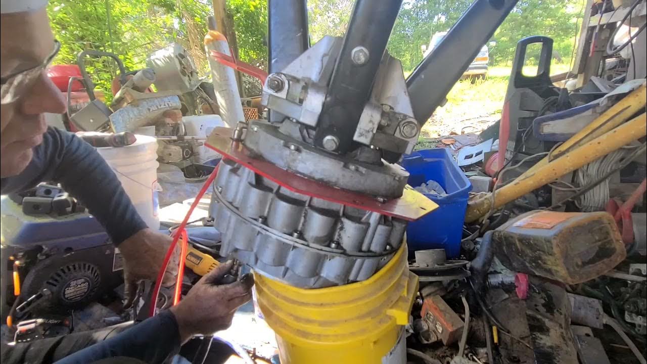 Hunter tc3250 tire changer pneumatic motor valve adjustments and line