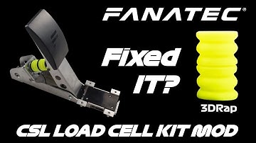 Fanatec CSL Load Cell Kit Mod by 3DRap - Install, Test and Review