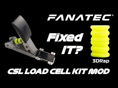 Fanatec CSL Load Cell Kit Mod by 3DRap - Install, Test and Review