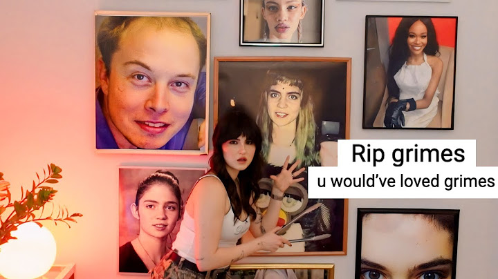 chronically online girl explains Grimes lore. (rip grimes)