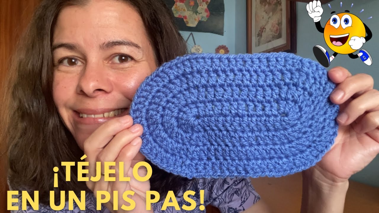 Cómo Tejer un Óvalo a Crochet paso a paso/Óvalo a Crochet Tutorial