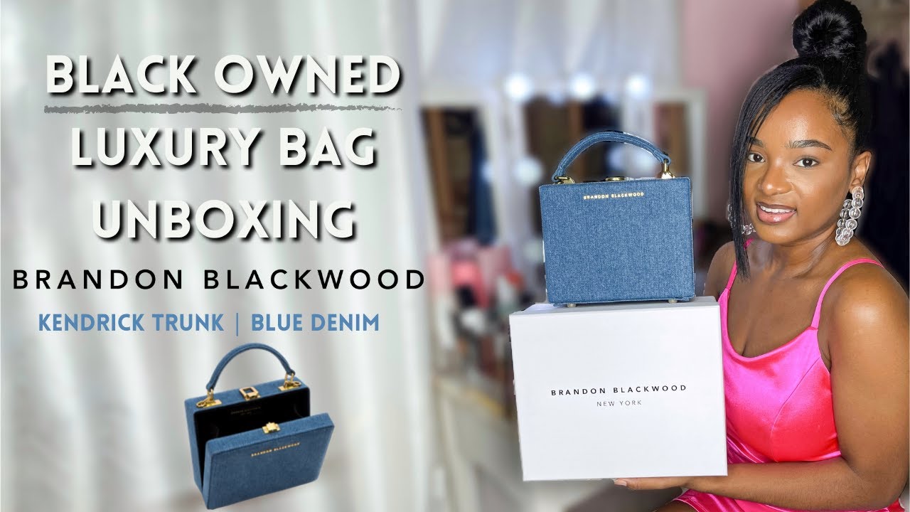 BRANDON BLACKWOOD DENIM KENDRICK TRUNK UNBOXING - Black Owned 