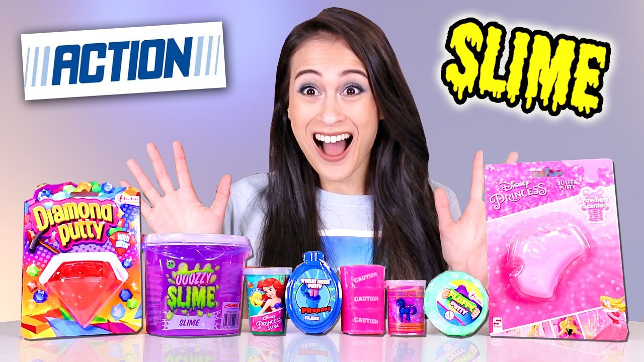 De andere dag stad eetlust HOE GOED IS HET SLIJM VAN DE ACTION? || Slime Sunday - YouTube