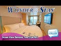 Wonder of the Seas | Ocean View Balcony Tour (Cat 4D)