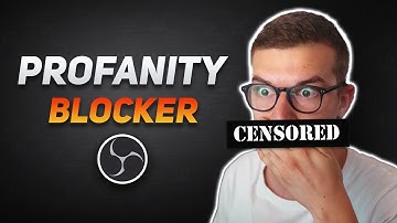 Filter Swear Words in OBS! (Real Time Profanity Blocker)