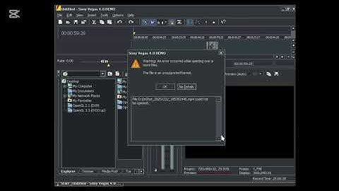 How to fix this on vegas pro 4.0 on exagear pls 