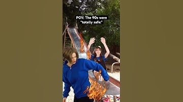 POV: The #90s were “totally safe.” #90skids #nostalgia #millennials