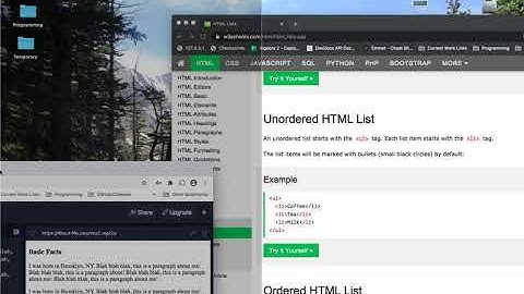 APCSP - 2020 - 2021 - Unit 1 - Lesson 2 HTML Lists