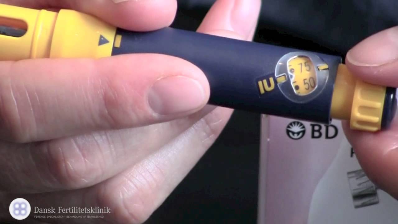 Puregon Injection Position Brug af Puregon pen - YouTube
