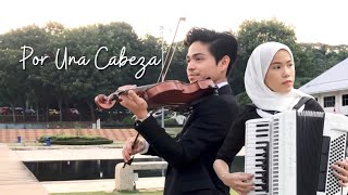 Por Una Cabeza - Carlos Gardel (Accordion & Violin Cover)