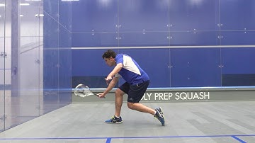 Squash coaching: Beginner technique with Renato Paiva