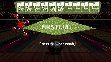 BOWLING 3D - HD PSP Gameplay - PPSSPP