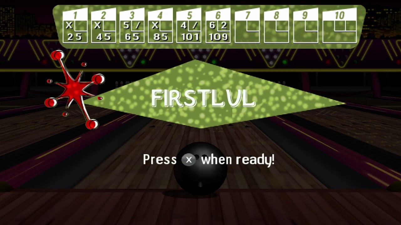 BOWLING 3D - HD PSP Gameplay - PPSSPP